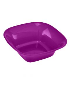 Drina plastic bowl/ "rectangular" 12x12