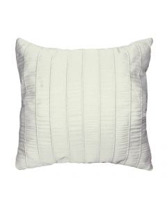 Decorative pillow, 100% polyester-fibre, white, 60x60 cm
