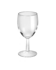 SAXON Wine stemware 250 cc (Pck 12), Size: D.7.4 x15.5 cm, Color: Clear, Material: Glass