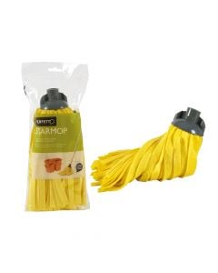 Mop cleaners, "Perfetto Star", 100% synthetic, 200 gr, yellow, 1 piece