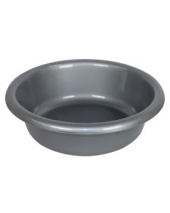 Basin, "Drina", plastic, 5 lt, 29x25x10 cm, grey, 1 piece