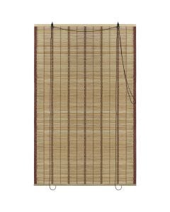 Roller Blind, Size: 100x160 cm, Color: Beige, Material: Bamboo