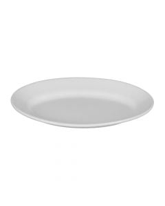 Tivoli oval plate, Size: 31cm Color: White, Material: Porcelain