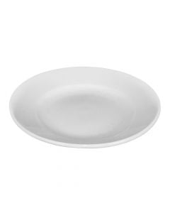 Dessert plate, Size: 18 cm, Color: White, Materiali: Porcelain