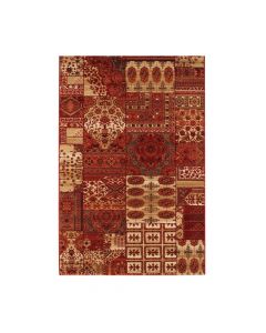 Vera carpet rug, Size: 80x120cm, Color: Cherry, Material: 80% acrylic + 20% Polyester