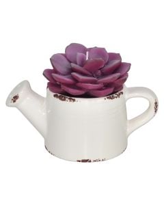 Scented candle, paraffin-ceramic, cherry, dia 10.5xH8.5 cm