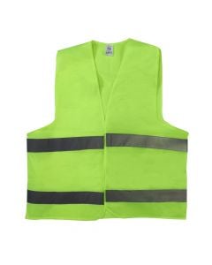Warning Vest, poliester,  green, XL, 80gr