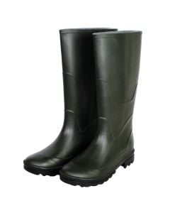 Long boots, PVC, green, nr 39