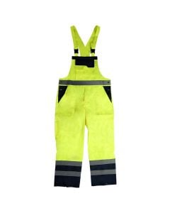 Coveralls working with belts, polyester, yellow, L