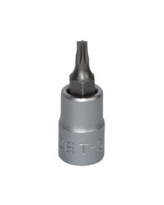 Star socket bit, FORCE, chrome-vanadium, 1/4" T15