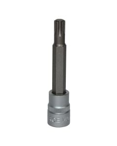 Ribe socket bit, FORCE, chrome-vanadium, 3/8"M10