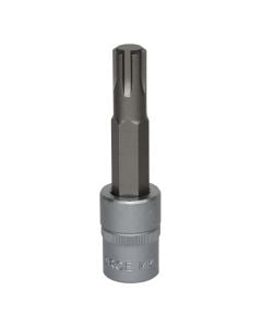 Ribe socket bit, FORCE, chrome-vanadium, 1/2"M14