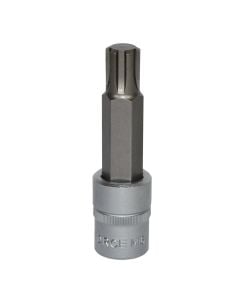 Ribe socket bit, FORCE, chrome-vanadium, 1/2"M16