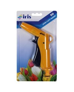 Garden spray gun, adjustable straight nozzle, plastic