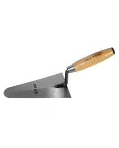 Trowel with rounded top, Size 180mm Material: Steel