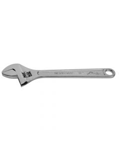 Adjustable wrench, chrome-vanadium, 250 mm
