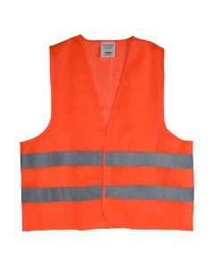 Safety Vest , polyester, orange, L