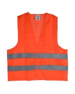 Safety Vest , polyester, orange, XXL