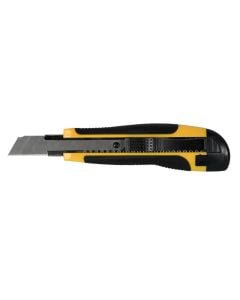 Utility knife 18mm . Material: Plastic-steel
