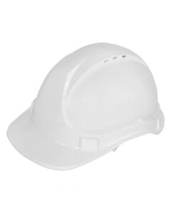 Safety helmet , plastic/HDPE, white