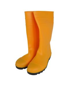 Safety boots, PVC/ Steel, yellow, Nr.44
