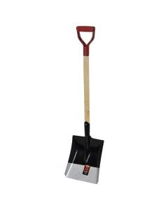 Working shovel, square base, tempered steel, 110 cm