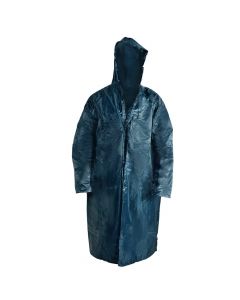 Rain coat over, PVC,  blue,  XL, 120x80cm