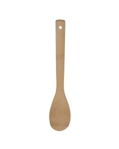 Spoon, Size: 30 cm, Color: Natural, Material: Bamboo