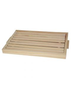 Bread cutting board, Size: 23x36 cm, Color: Natural, Material: Wood
