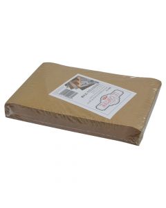 Greaseproof brown papper, Size: 12.5x20 cm, Color: Black, Material: paper