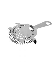 Bar strainer, Size: Dia. 6.5x16 cm, Color: Silver, Material: Stainless steel