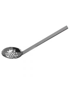 Strainer spoon, Size: 23 cm, Color: Silver, Material: Stainless steel
