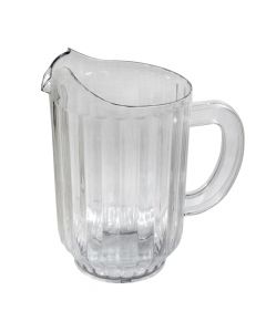 Transparent polycarbonate pitcher, Size: 170 Cl, Color: Transparent, Material: Polycarbonate