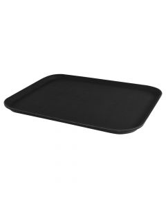 Tray, Size: 65x45 cm Color: Black Material: Plastic + Rubber