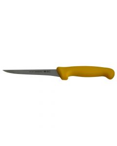 Tramontina meat knife, Size: 23 cm, Color: Yellow, Material: Stainless steel + Plastic