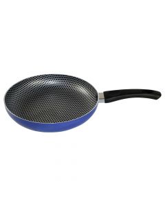 Fry pan, Size: Dia. 24 cm, Color: Blue, Material: Aluminium