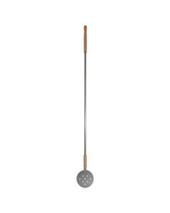 Pizza turner,"Forno", with wood handle, stainless steel, silver, 176 gr, 170x18x5 cm, 1 piece