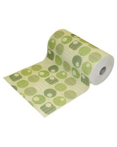 Toilet runner, Size: 65 cm x15m Rollon, Color: Green, Material: PVC