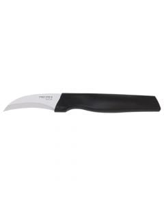 Peeler knife, Size: 8 cm, Color: Black, Material: Stainless steel