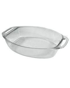 Cookware MARINEX, Size: 35.8x24.2x7 cm, Color: Clear, Material: Glass