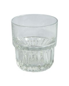 Alcoolic drinking glass Hill 20.5cl (pk12), Size: 7.5xH8cm, Color: Clear, Material: Glass