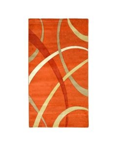 Frieze rug MULTY, Size: 80x150cm, Color: Beige, Material: Polyester