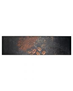 Rug VISTA, Size: 50x180cm, Color: Black/Brown , Material: PVC