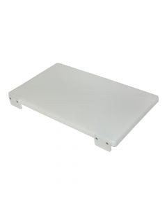 Cutting board, Size: 30x50x2 cm, Color: White, Material: Polyethylene