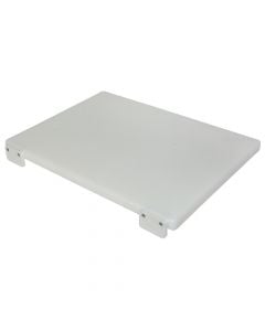 Cutting board, Size: 40x60x2 cm, Color: White, Material: Polyethylene