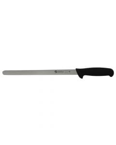 Bacon knife, Size: blade 21 cm, Color: Silver/Black, Material: Metallic+Plastic