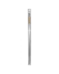 Extension Rod for curtains, Size: 80/100cm, Color: Silver, Material: Metallic