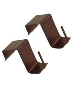 Spring for curtains rod, Color: Bronze, Material: Metallic