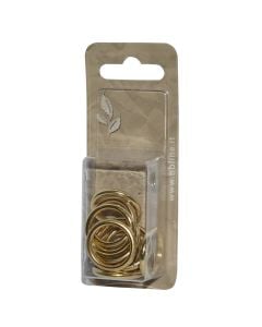 Unazë për shufer perde, Përmasa: Dia.18x23mm, Ngjyra: Bronzi, Materiali: Metalik