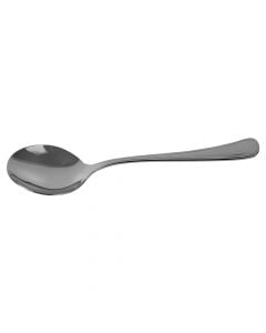Bouillon spoon, Size: 20.3 cm, Color: Silver, Material: Inox
